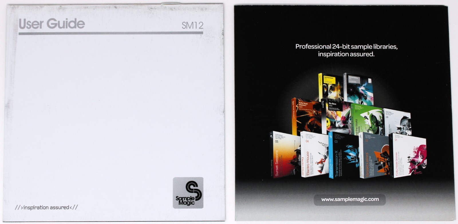 Sample Magic Progressive House SM12 Sample/Sound Library/Sampling Double CD