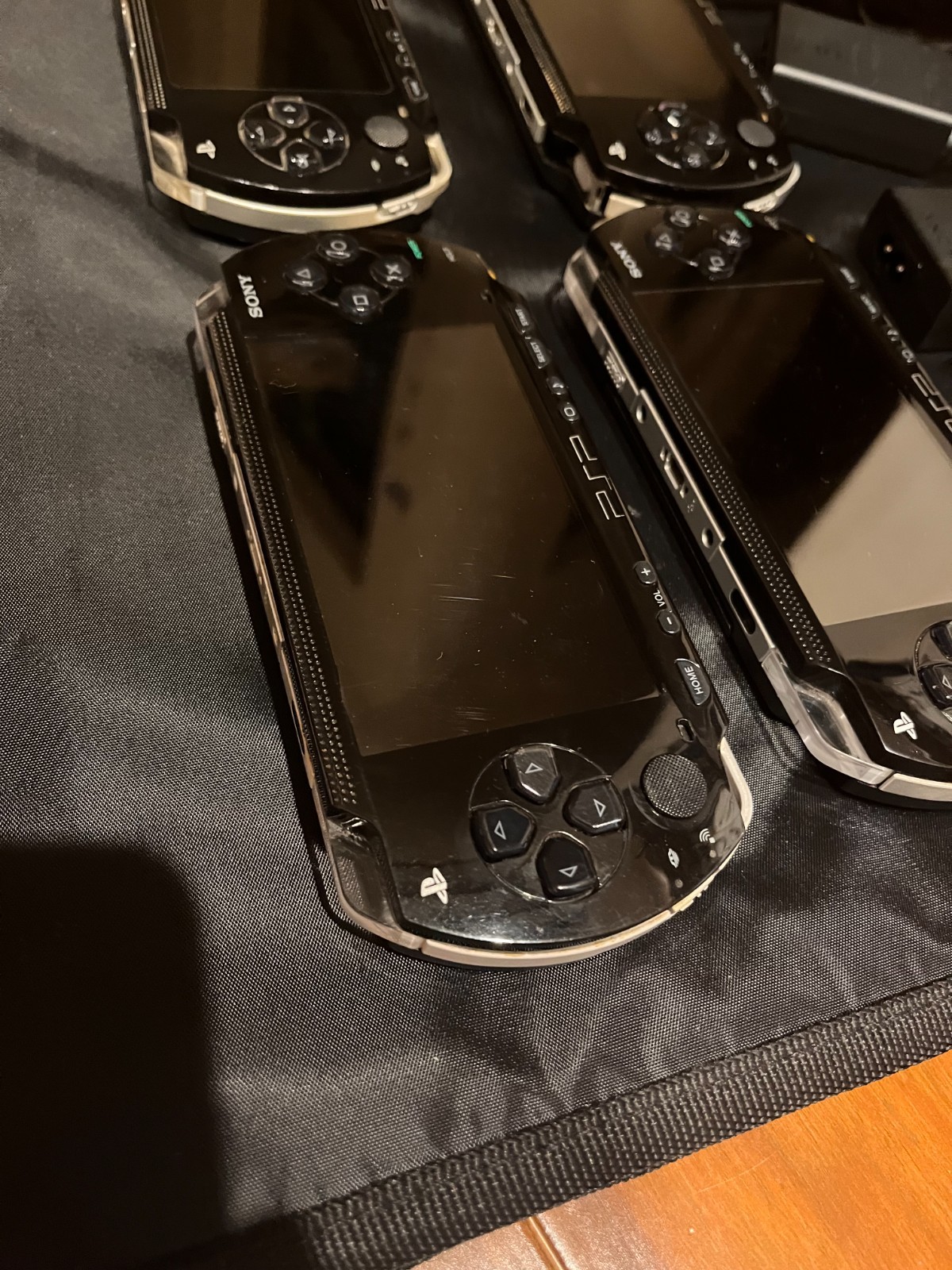 SONY PSP-1000 Black Console 1 Unit + AC Charger Tested Working RANK-C （Fair）