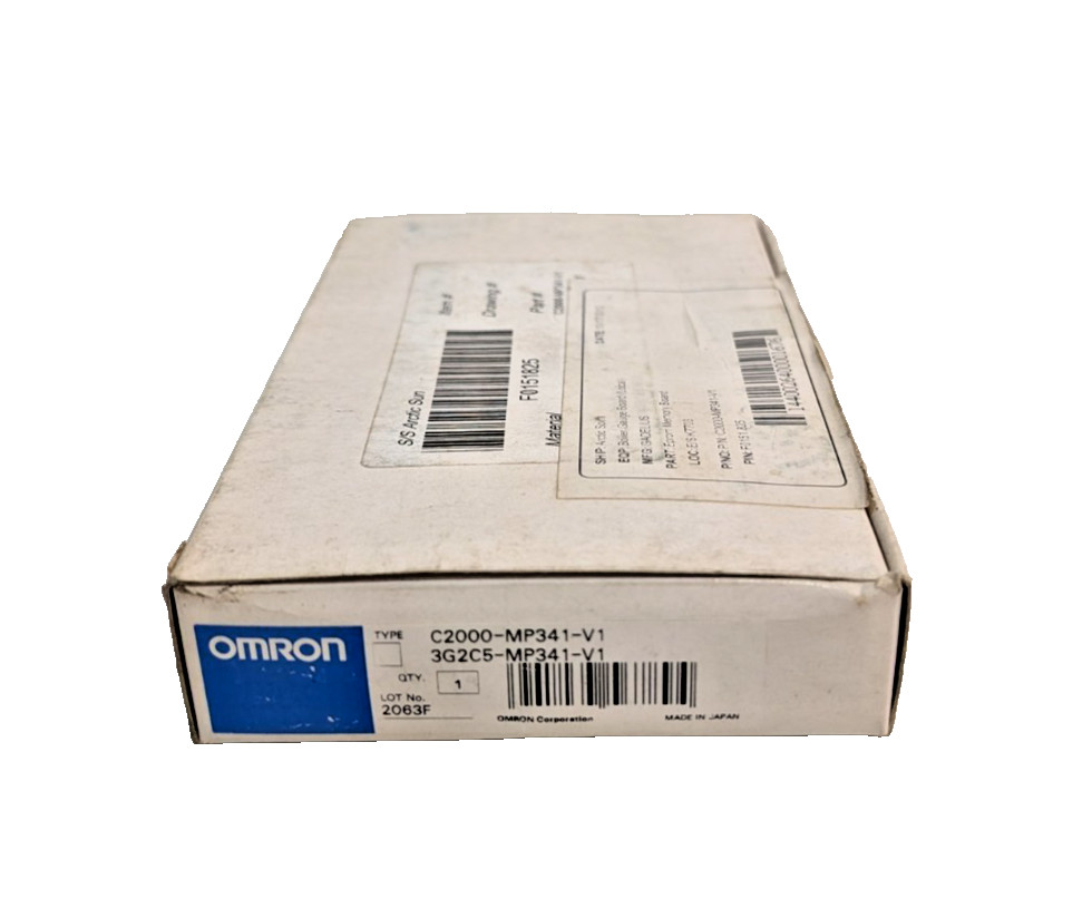 *NEW IN BOX* OMRON C2000-MP341-V1 RAM Memory Module 3G2C5-MP341-V1