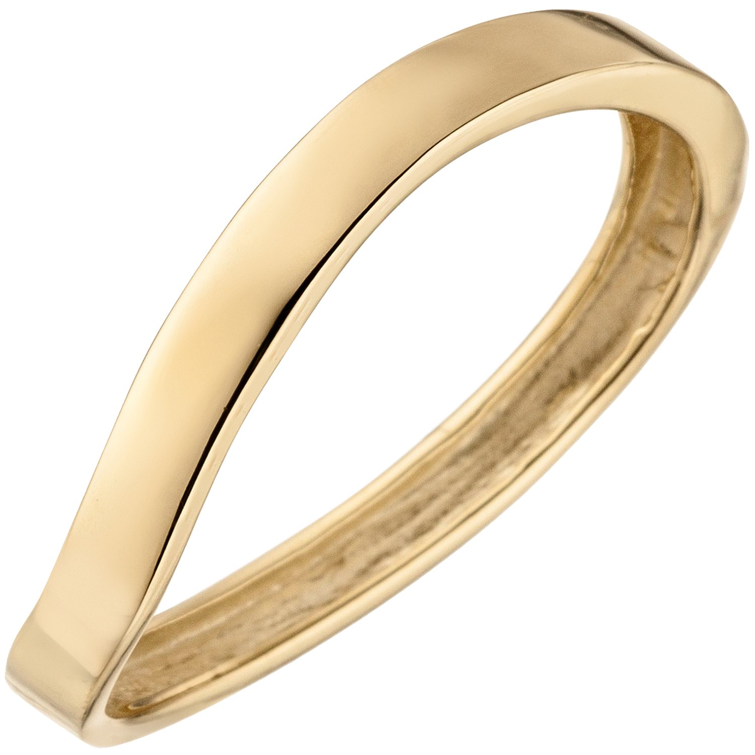 Jobo ladies' ring 375 gold yellow gold ring RW: 56