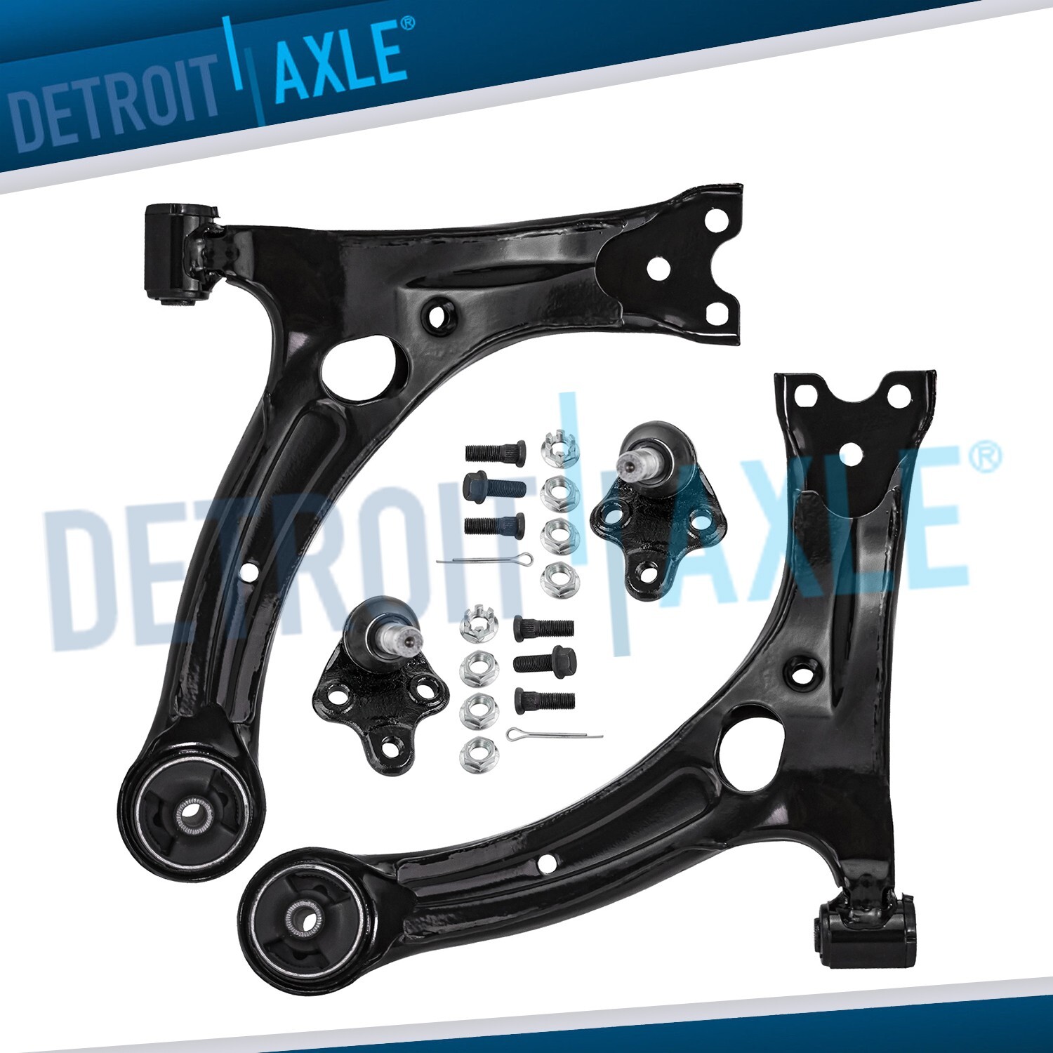 Front Lower Control Arms and Ball Joints for 2003 - 2008 Toyota Corolla Celica