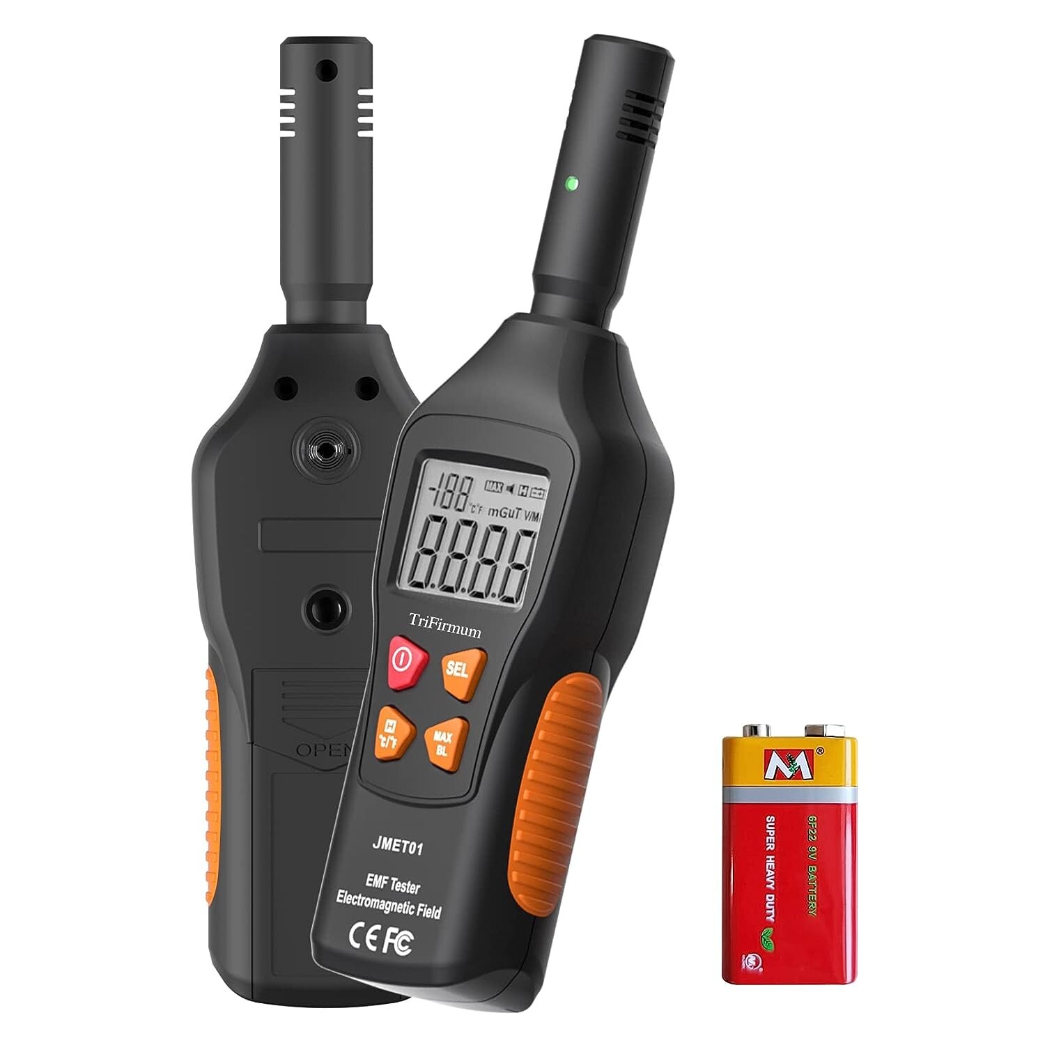 JOAUIAX EMF Meter Reader EMF Detector, 5HZ—3500MHz Digital Household Radiation