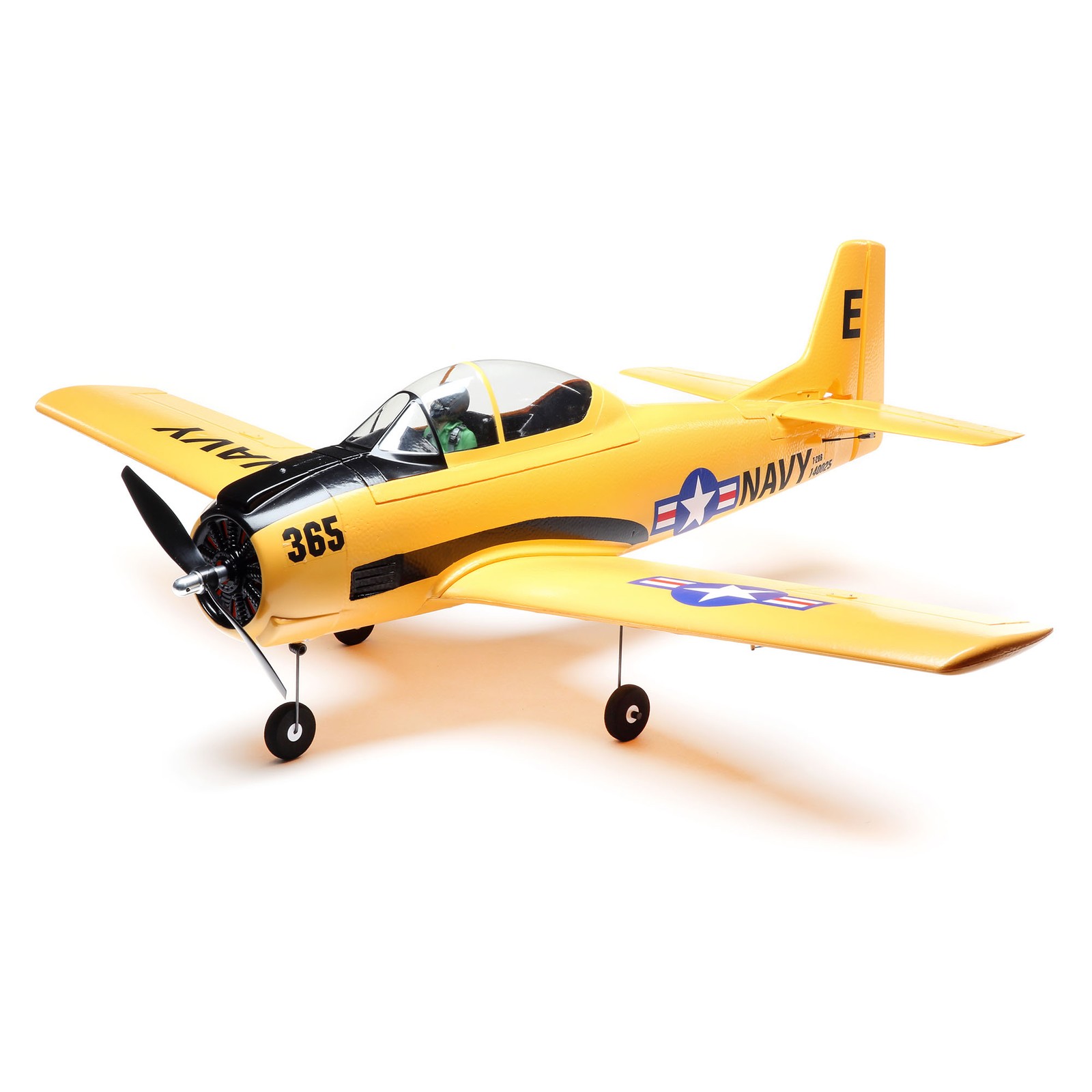 E-flite RC Airplane T-28 Trojan 1.1m BNF Basic   with AS3X and SAFE Select