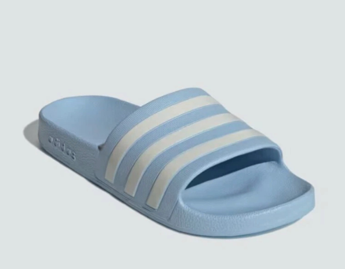 Adidas Adilette Aqua Slides Women’s Blue Slip-On Sandals IE8919 Comfort