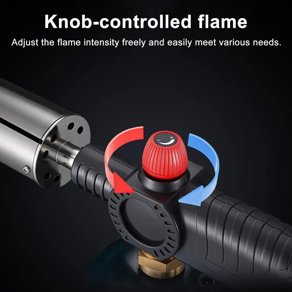 Powerful Propane Torch Gun Kitchen Cooking Searing Charcoal Camp Fire Starter US