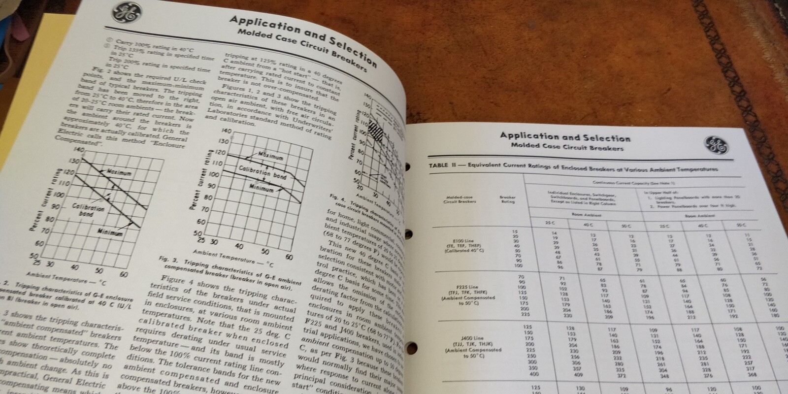1950s General Electric Application Selection of