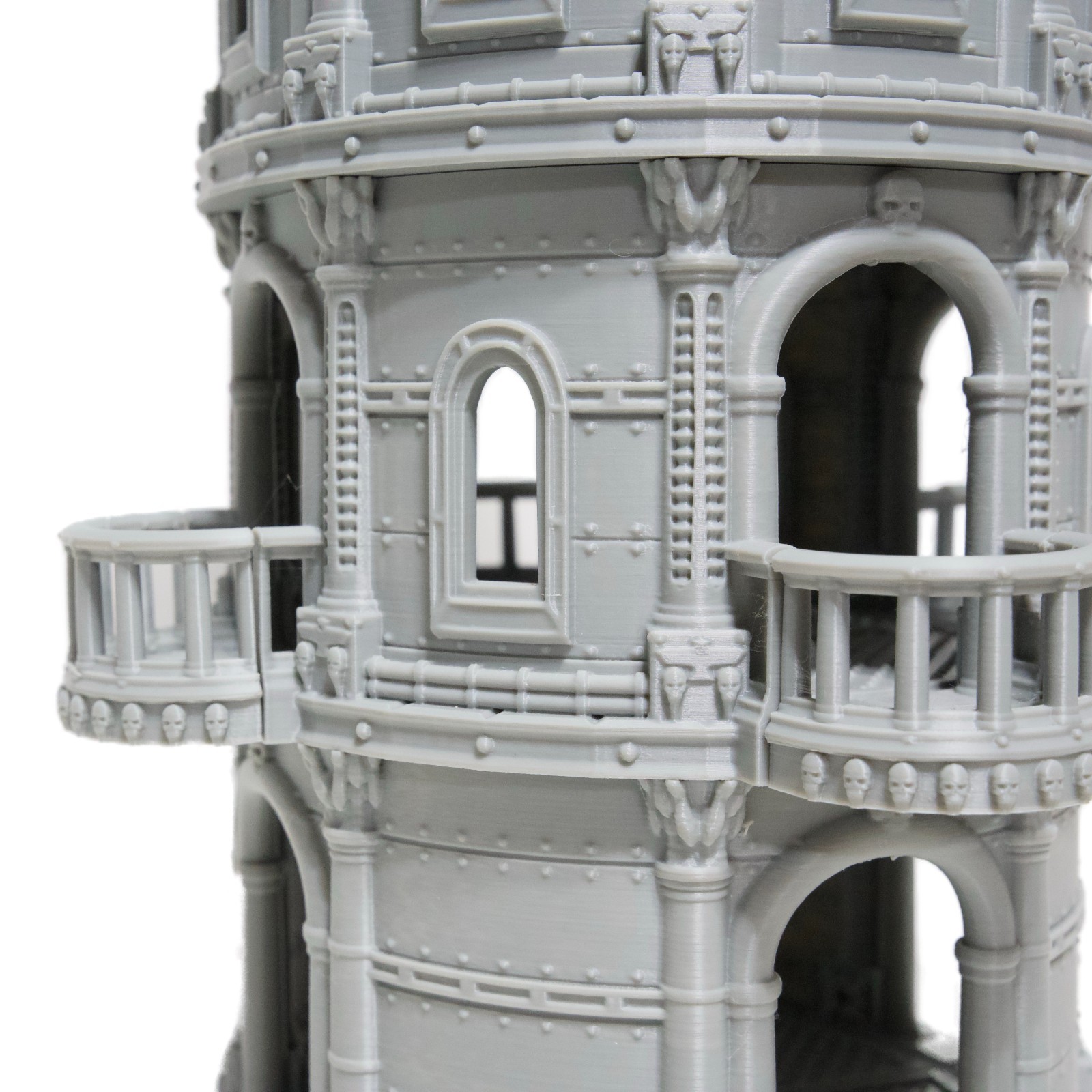 Zorpsector Rome - Sci-Fi Wargaming Communications Tower: 3D Printed