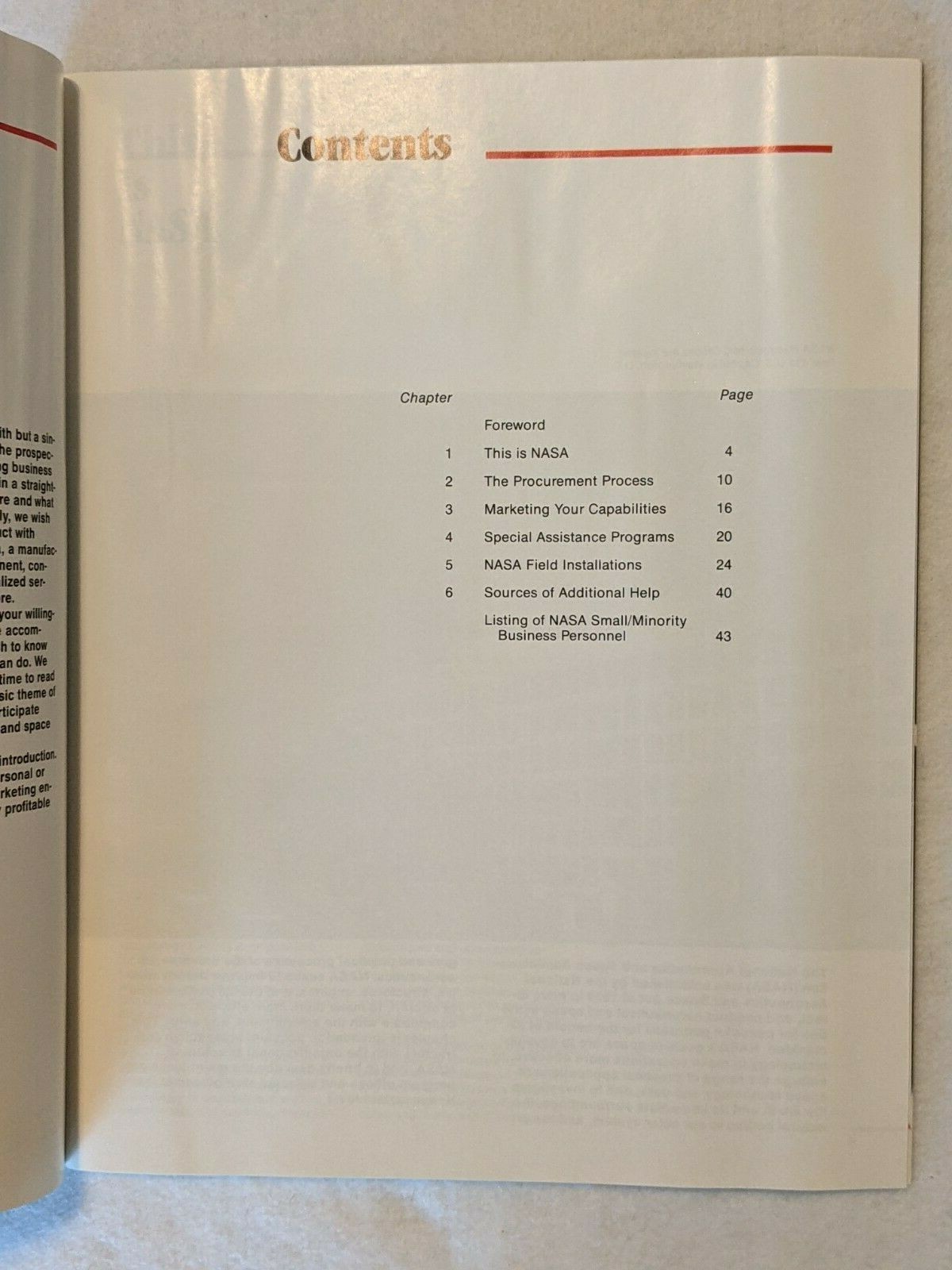 Selling to NASA Vintage Booklet 1986 Space Shuttle 1980s Government Contracting