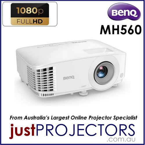 BenQ MH560 Full HD 3800lm Projector from Just Projectors. 2 Year Warranty.