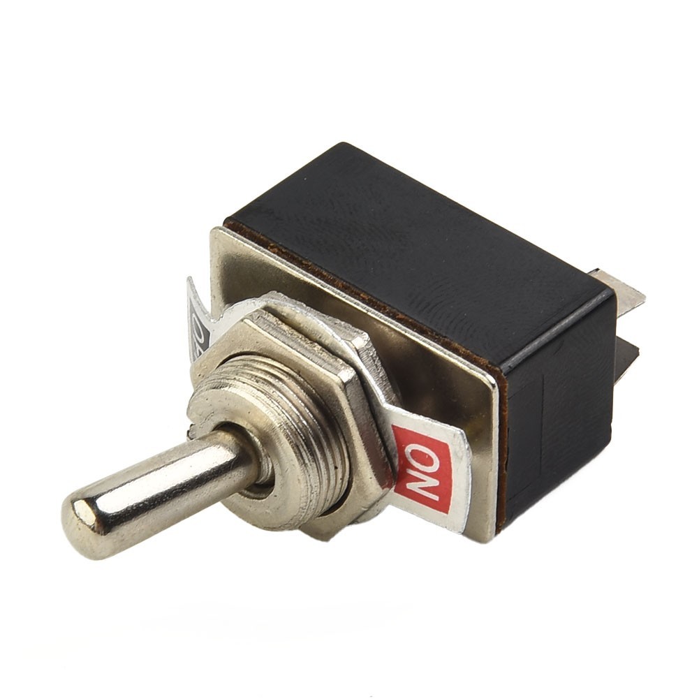 Brand New for TOGGLE Switch SPST 6A On/Off SPST Switch for TOGGLE 12mm 1PCS 2