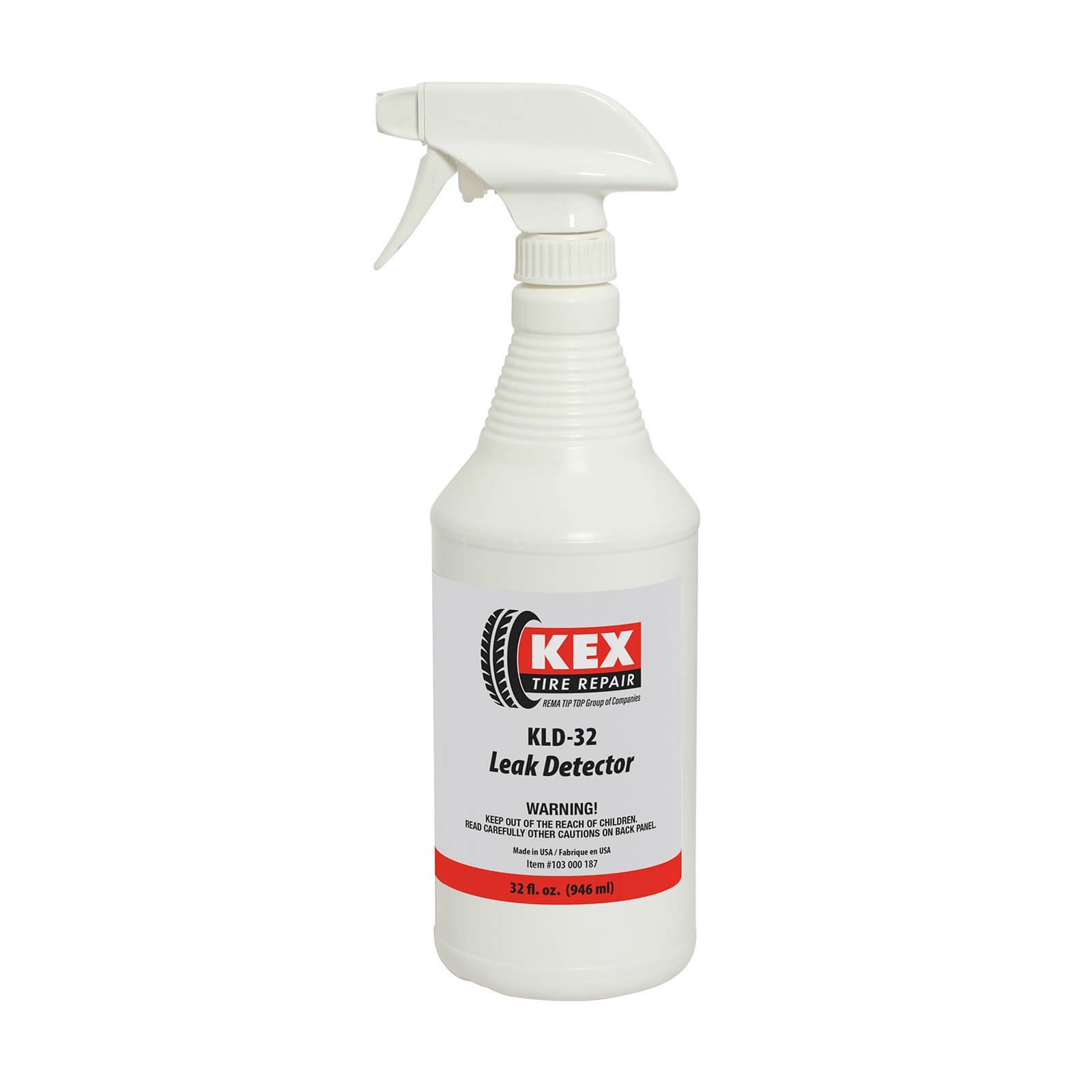 Kex KLD-32 TIRE LEAK DETECTOR (Ready to use) 32 fl. oz. spray bottle