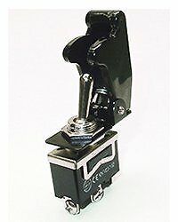 Safety Cover Toggle Switch SPDT 20 Amp"Black"