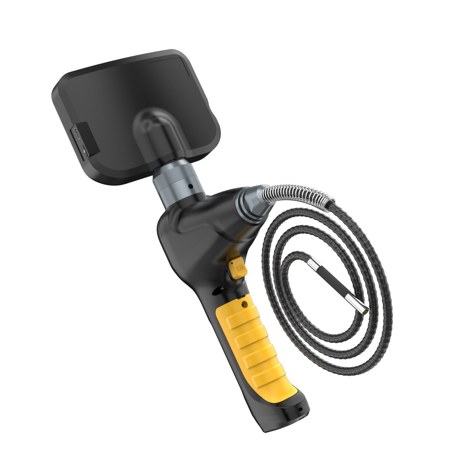 Four-Way 360° Industrial Endoscope Inspection Camera Articulating Borescope 4.3"
