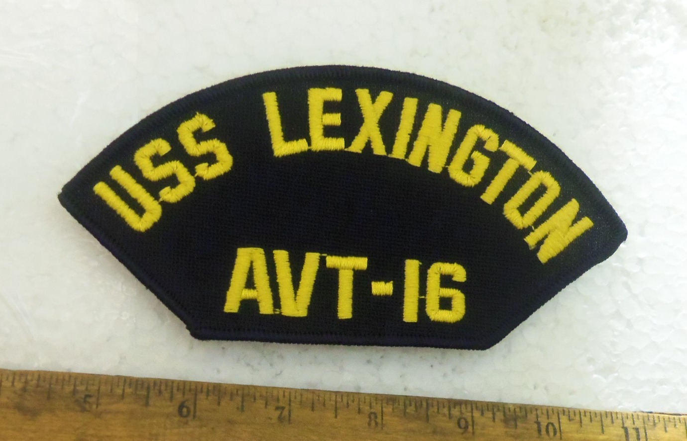 US Navy – USS Lexington AVT-16 Embroidered Patch