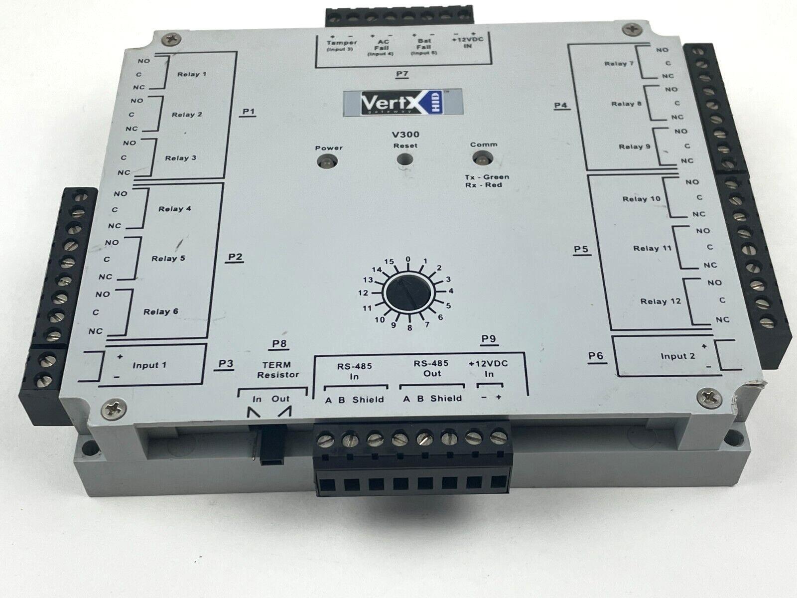 VertX V100 70300AEP0N Access Control Interface Module, 6086-300-01