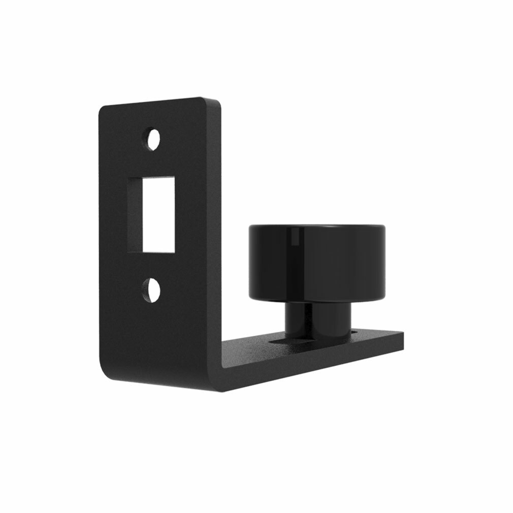 1 Pack CCJH Adjustable Wall Mount Floor Guide For Sliding Barn Wood Door