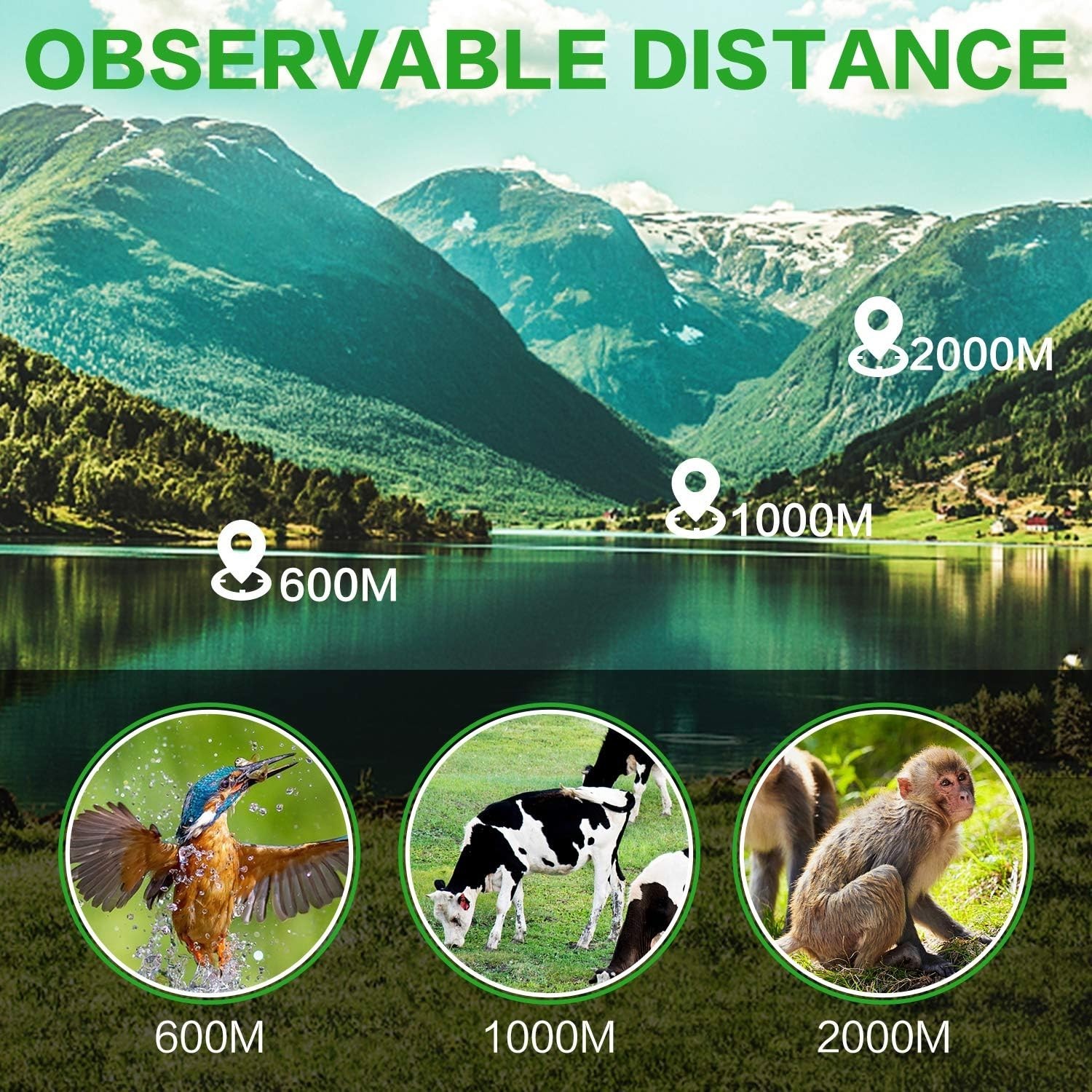 Waterproof Night Vision Monocular for Adults