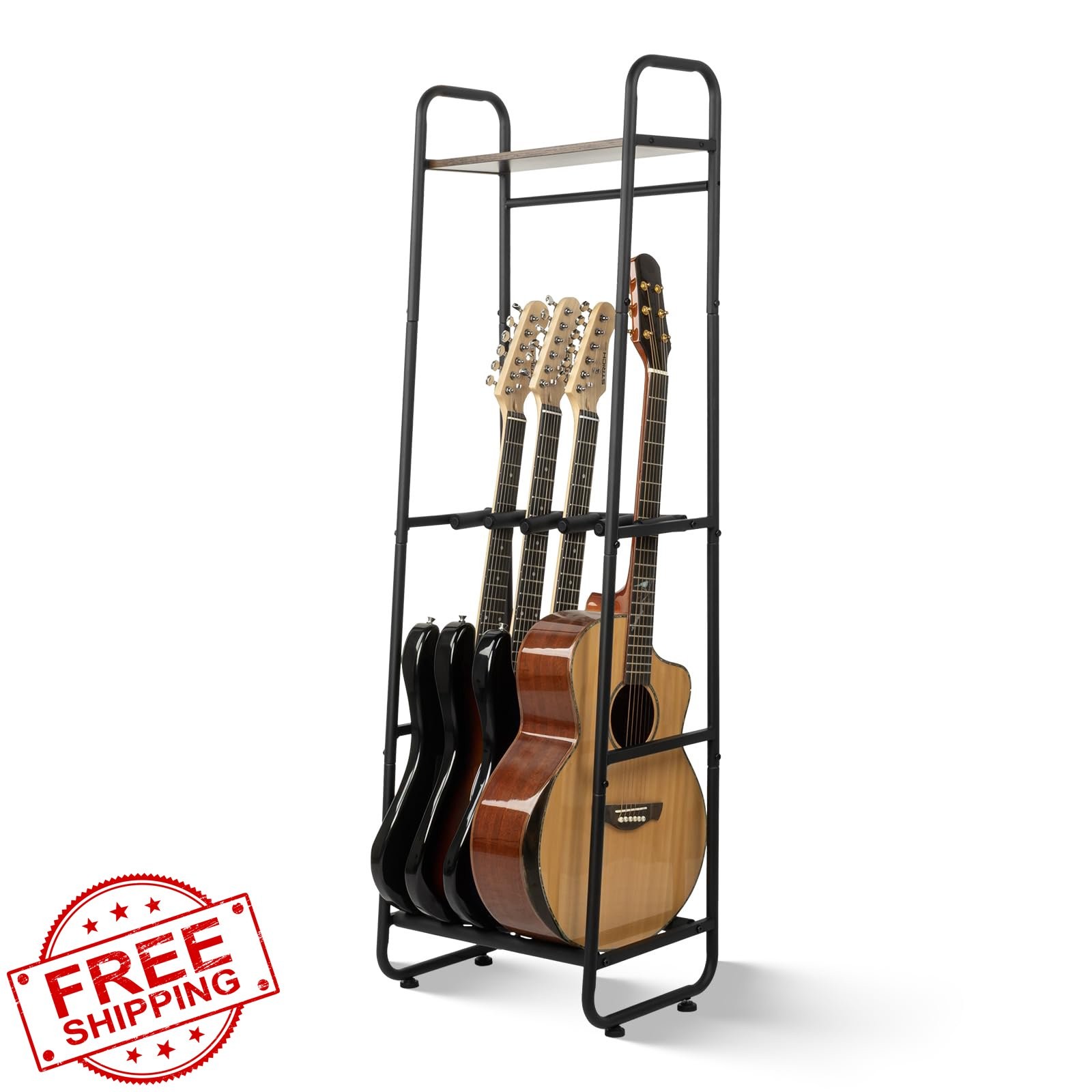 STRICH Guitar Rack SMT-50 Multi-Guitar Stand Amp Shelf