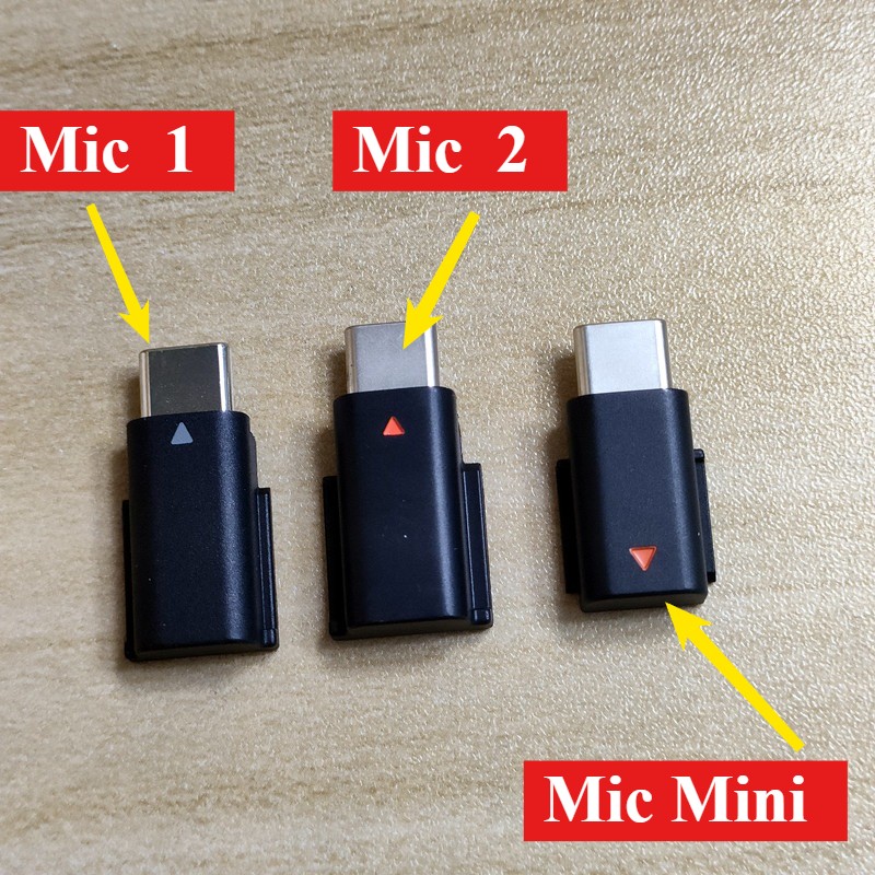 For DJI Mic 1 & Mic 2 &Mic MINI Replacement microphone type-C Adapter connector