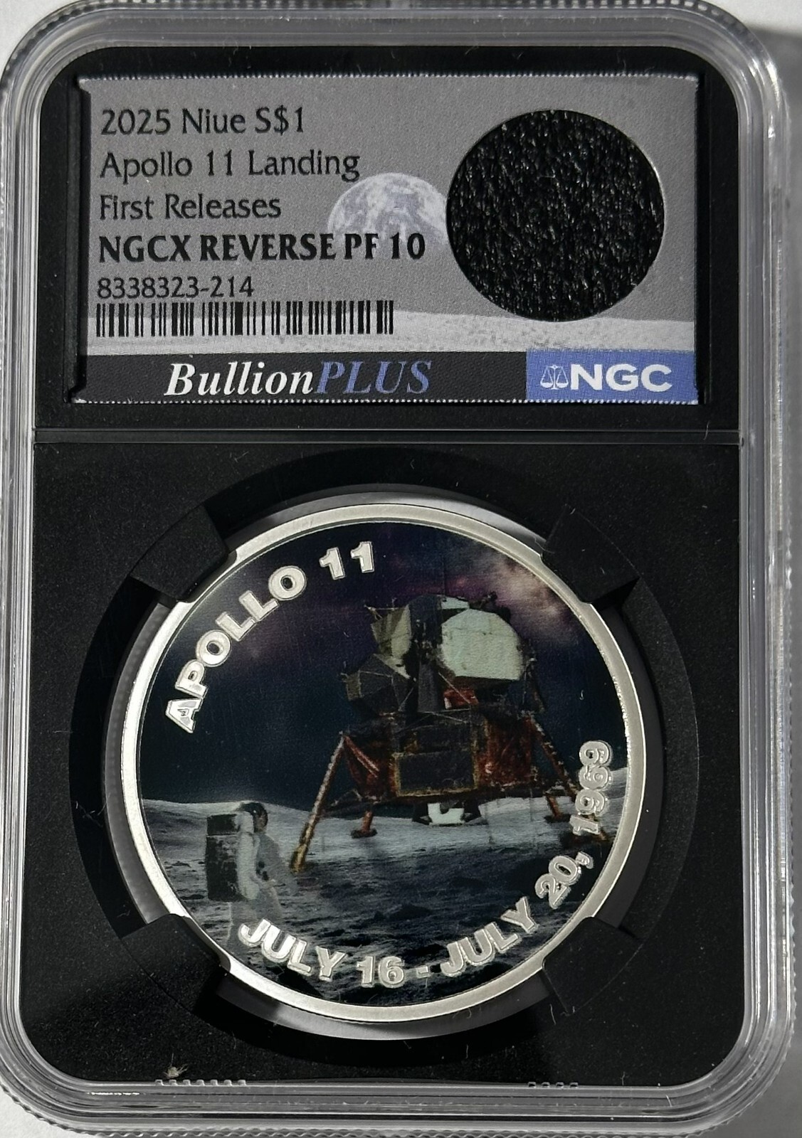 2025 Niue Apollo 11 Landing NGCX PF10 Armstrong Flown Flight Jacket In Label