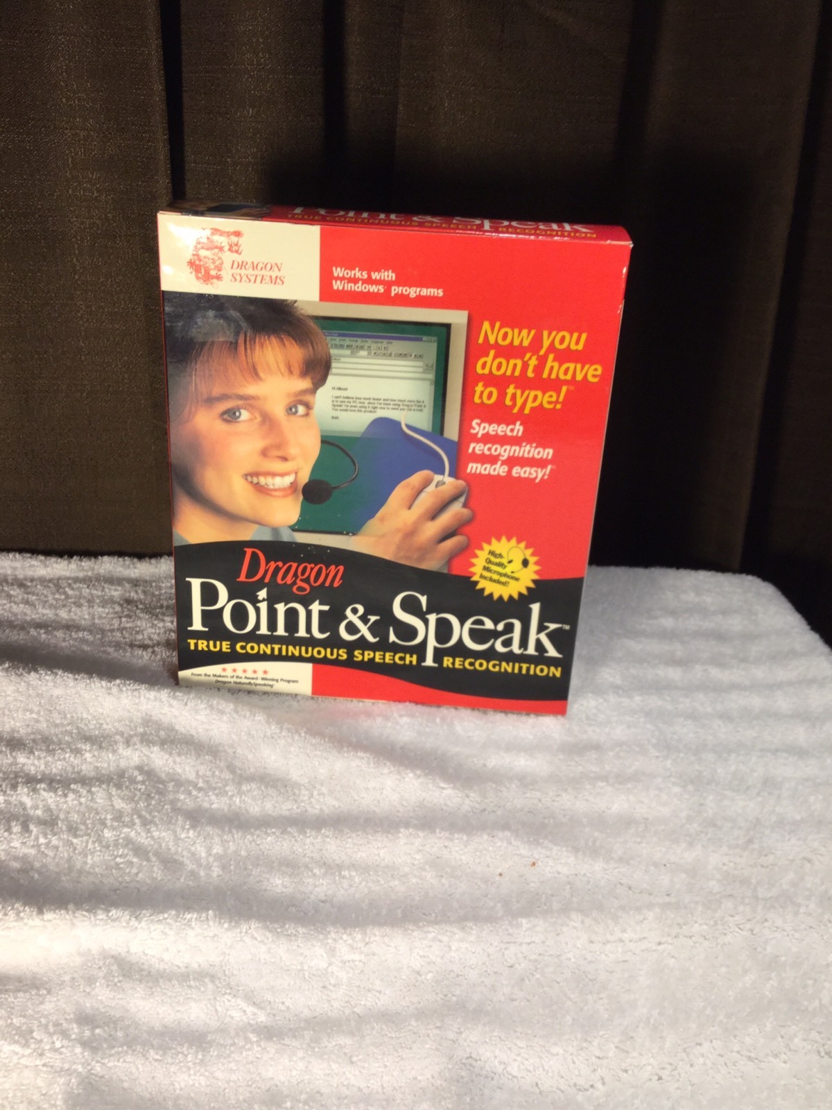 Dragon Systems Dragon Point & Speak 3.0 New But Opened.