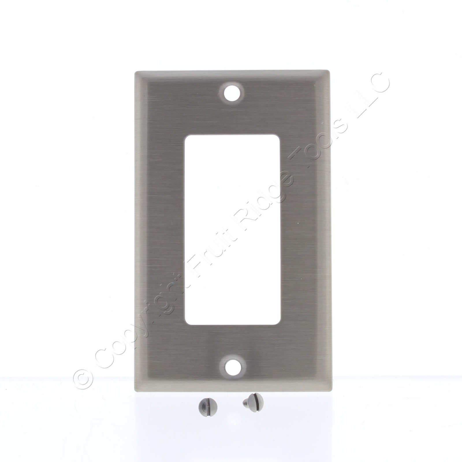 Cooper 93401AM Stainless Steel Rocker Decorator Wallplate GFCI Antimicrobial GFI
