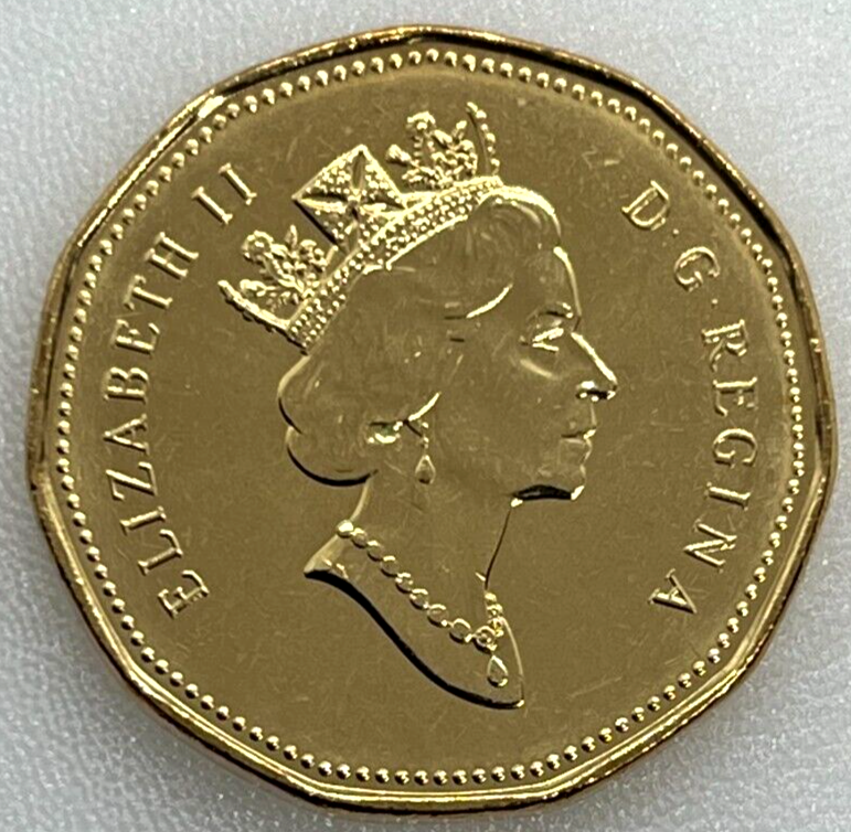 Loonie - 1994 Canada 1 Dollar Coin, UNC