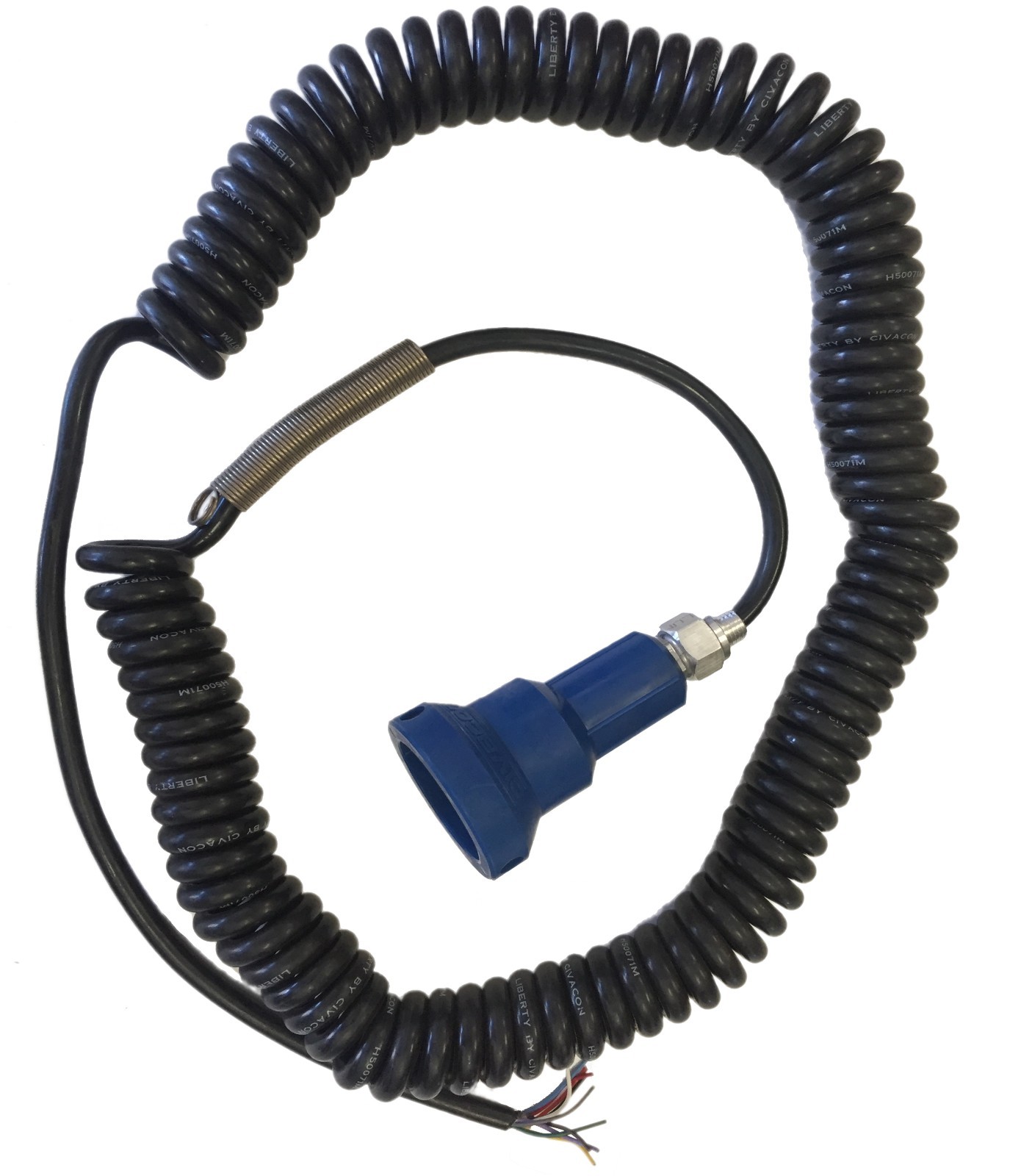Civacon 7100 Optic plug with 30’ 10-conductor coiled cord 7100
