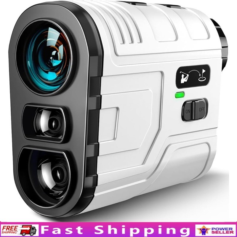 Golf Range Finder Slope Measurement 1200 Yards Vibration Lock USB Rechargeable