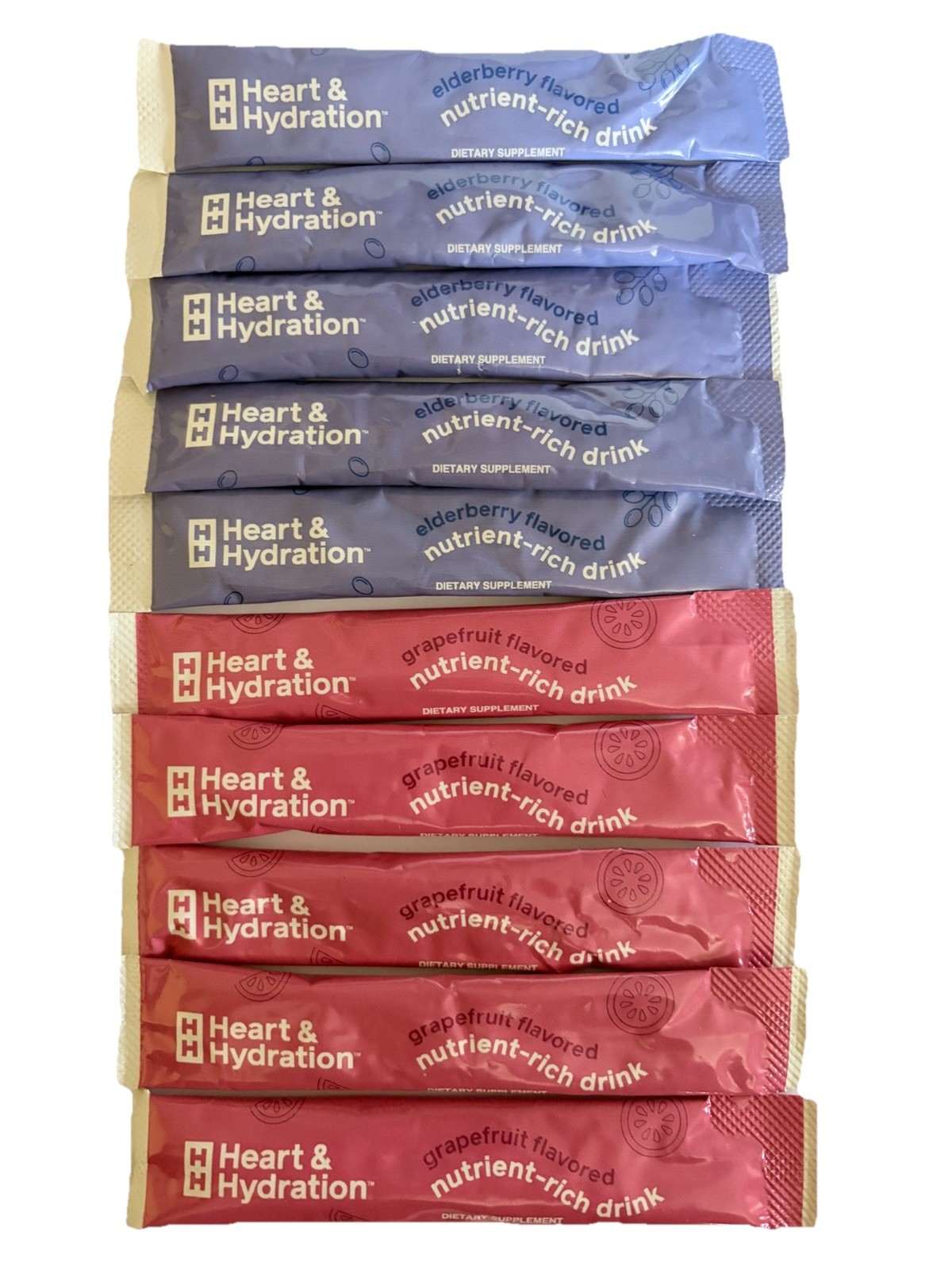 TruVision Truvy Heart & Hydration Elderberry Grapefruit Flavor 10 Packet New