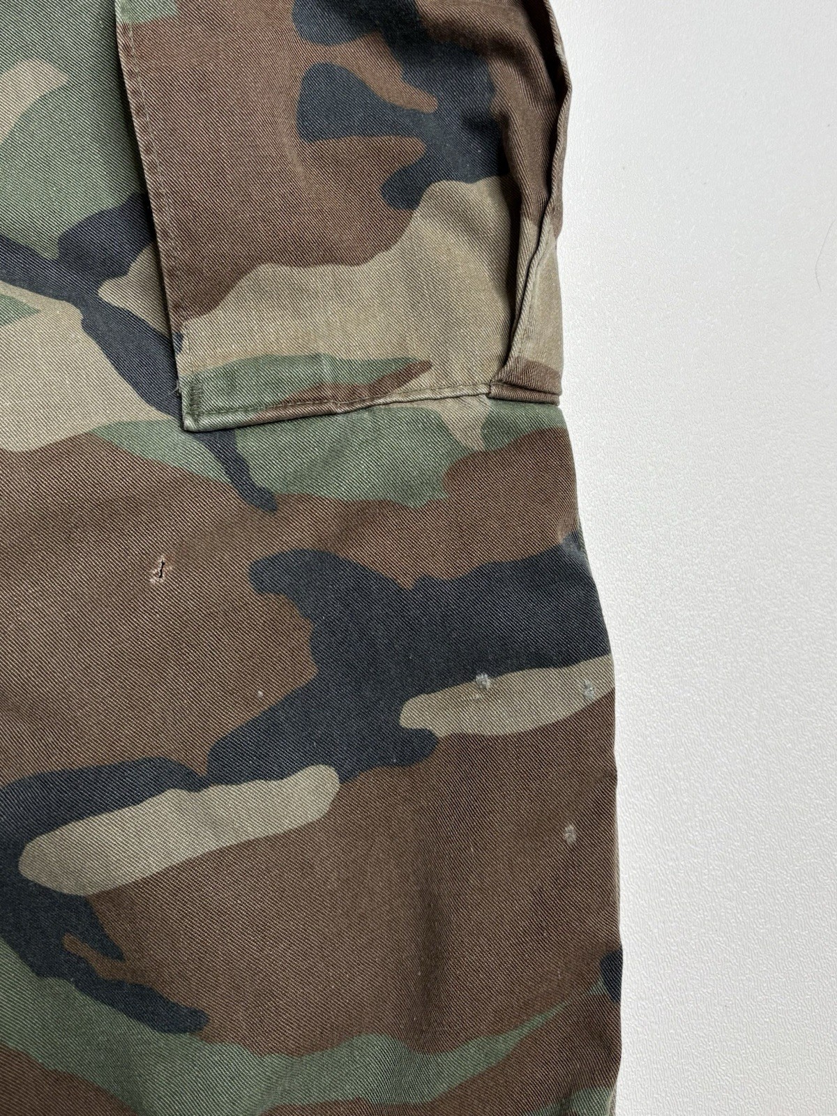 Woodland Camouflage Pattern Combat Trousers Size Small Long