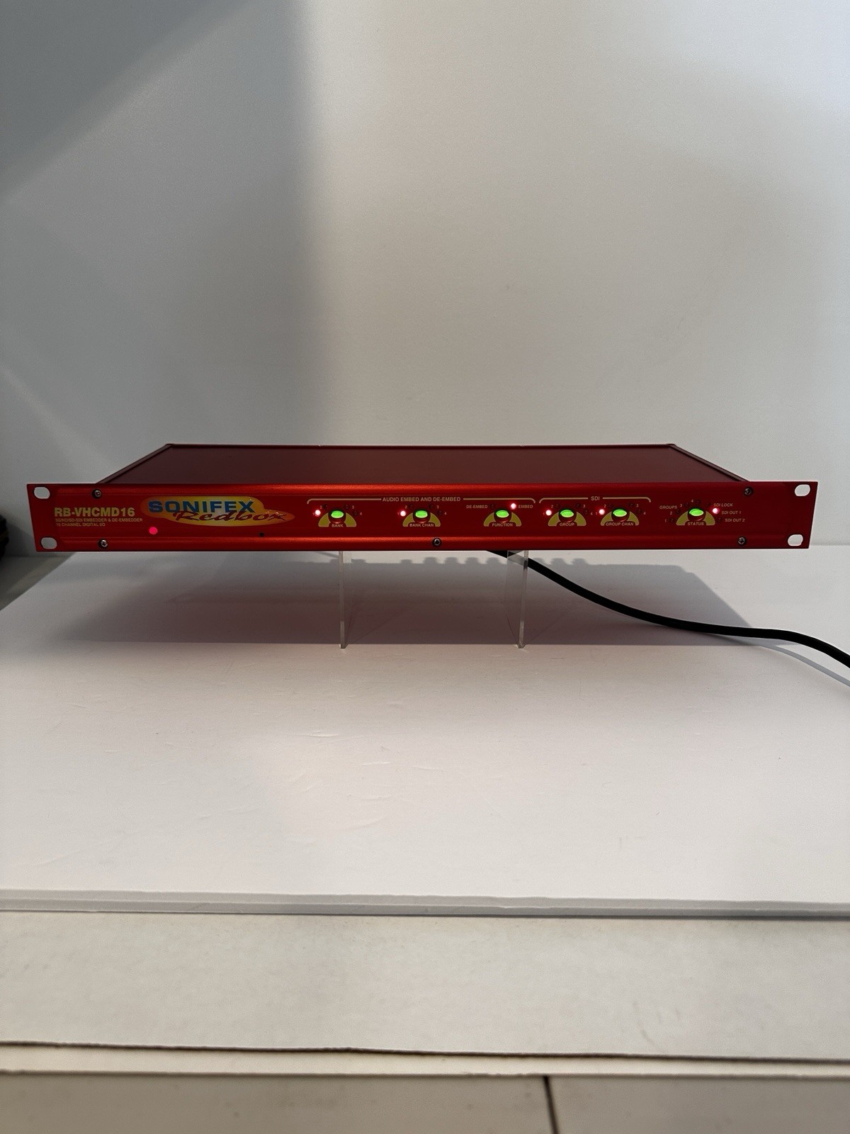 SONIFEX REDBOX RB-VHCMD16 Embedder & De Embedder 3G/HD/SD - SDI
