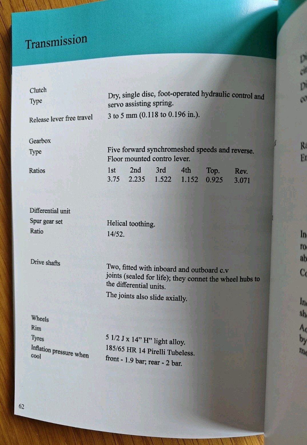 Lancia Montecarlo Instruction Book Manual
