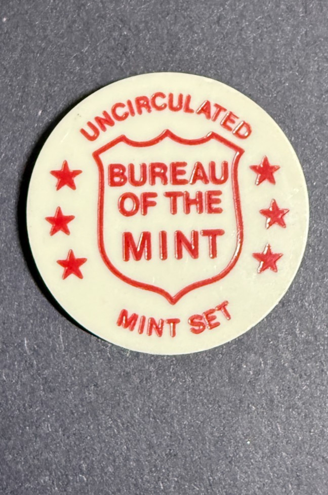 USA Token Uncirculated  Mint Set Token Coin  Bureau Of The Mint