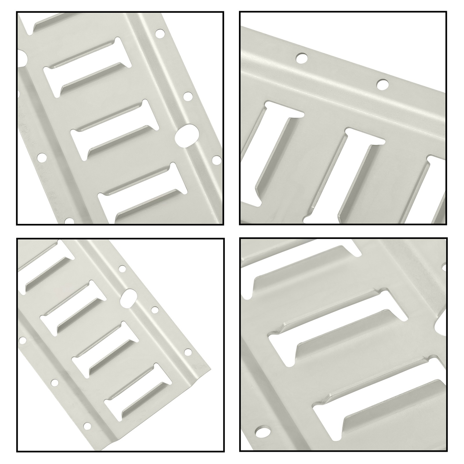 Labwork 8 Pack 5' E Track Tie Down Rail Kit Galvanized For Trailer Truck Van