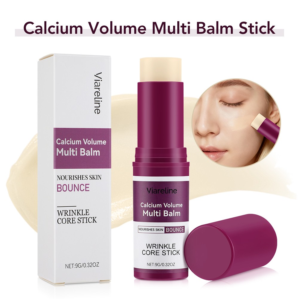 3PCS Calcium Volume Multi Balm Wrinkle Core Stick Beauty Korean Moisturing Stick