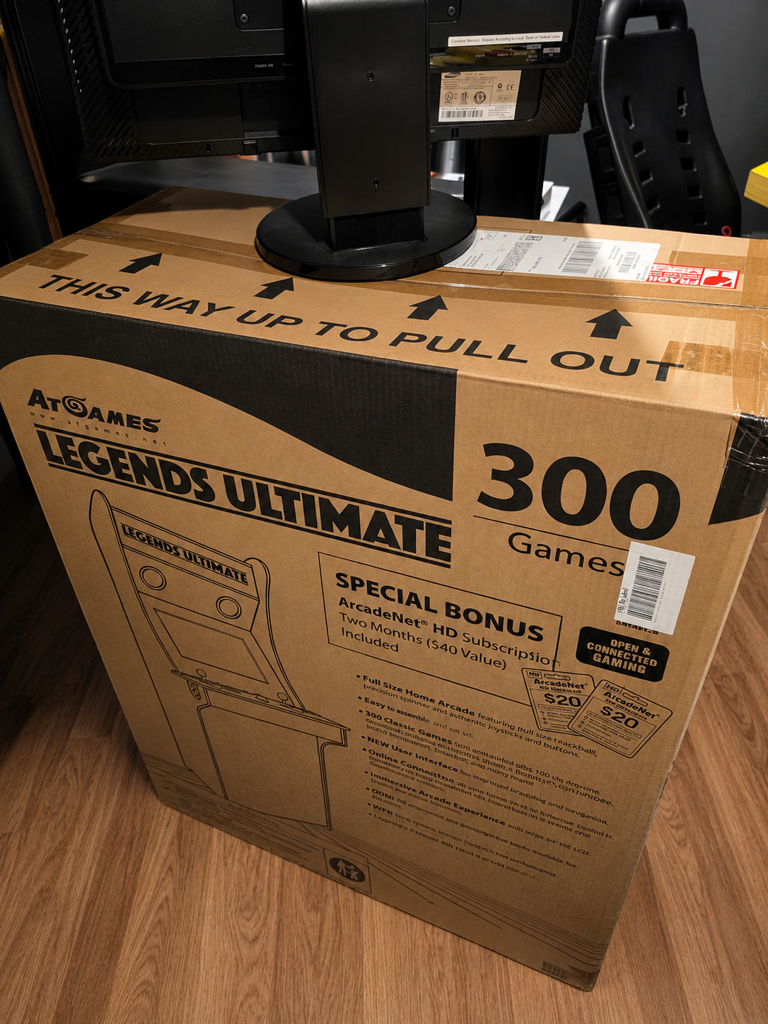 AtGames Legends Ultimate 300 Game Arcade Cabinet - new sealed