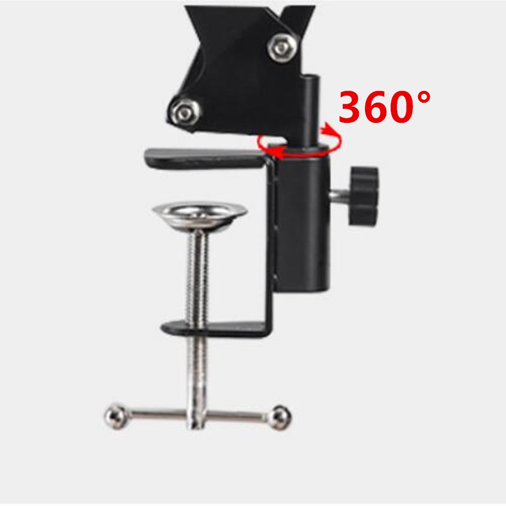 360° Rotation Adjustable Bed Mount Foldable Bracket for 4.72"-7.08" Phone&Tablet