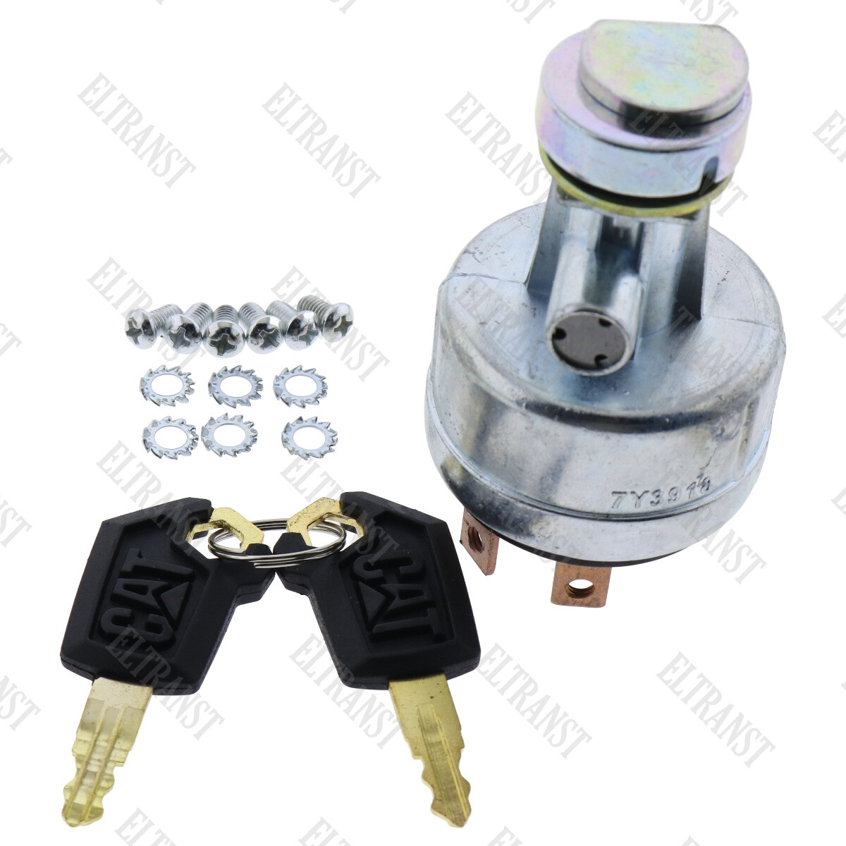 Ignition Switch w/2 Keys 7Y-3918 for Caterpillar CAT 307 312 315 318B 320 325C