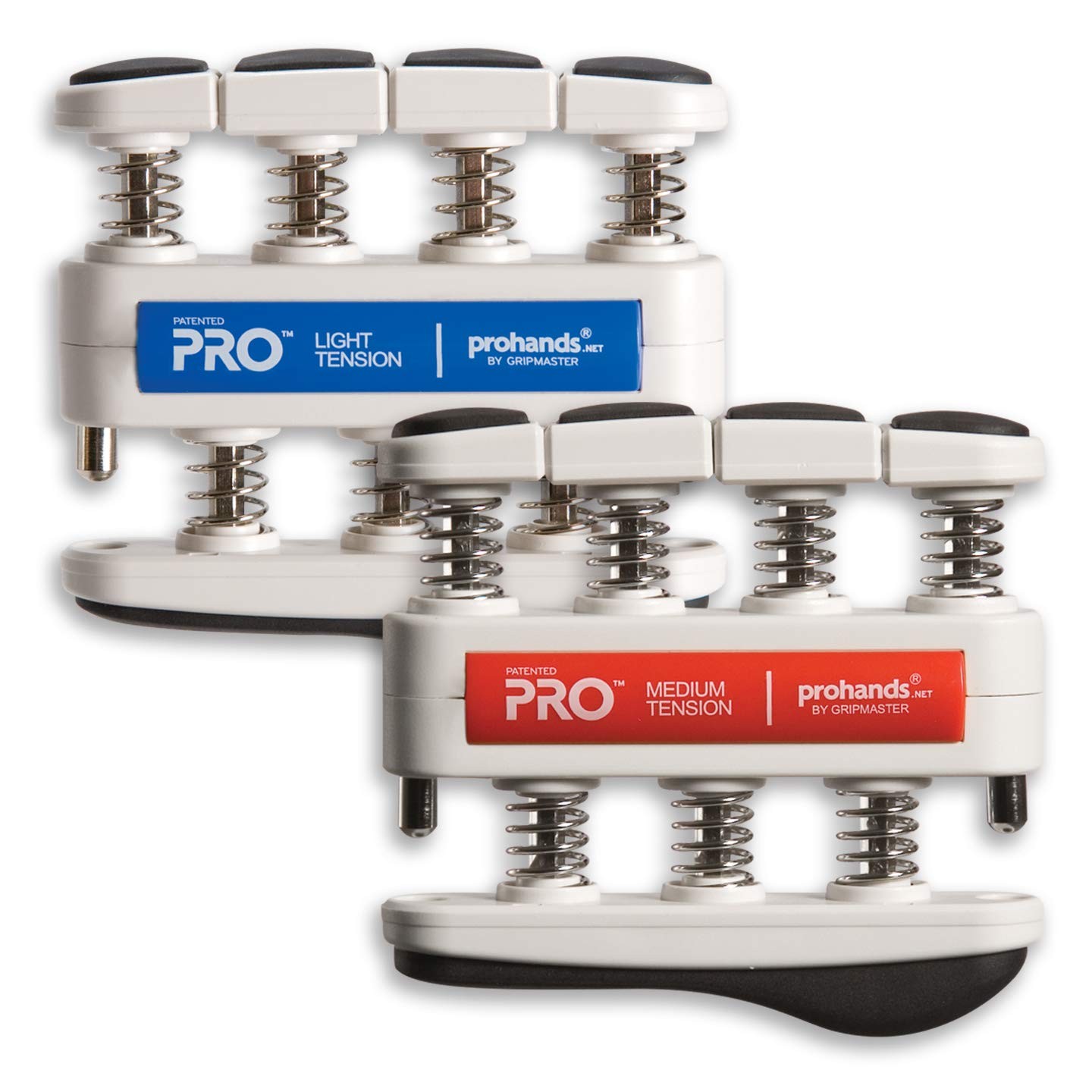 PRO Hand Exerciser, Finger Exerciser (Hand Grip Strengthener), Spring-Loaded,...