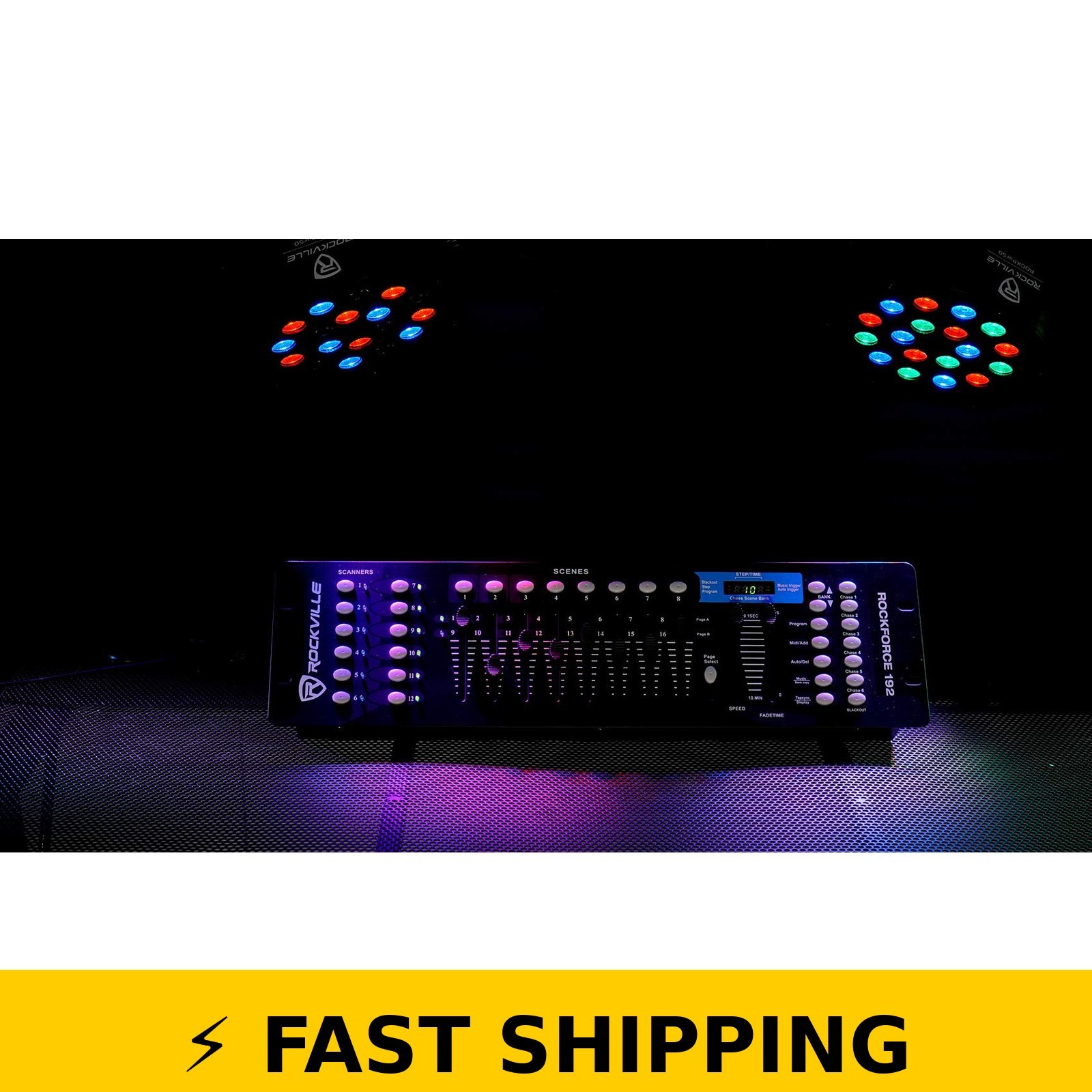 Rockville ROCKFORCE 192-Channel DMX Lighting Controller