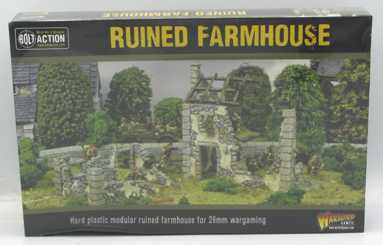 Bolt Action 802010004 Ruined Farmhouse (Reformatted) Warlord Games Terrain Ruins