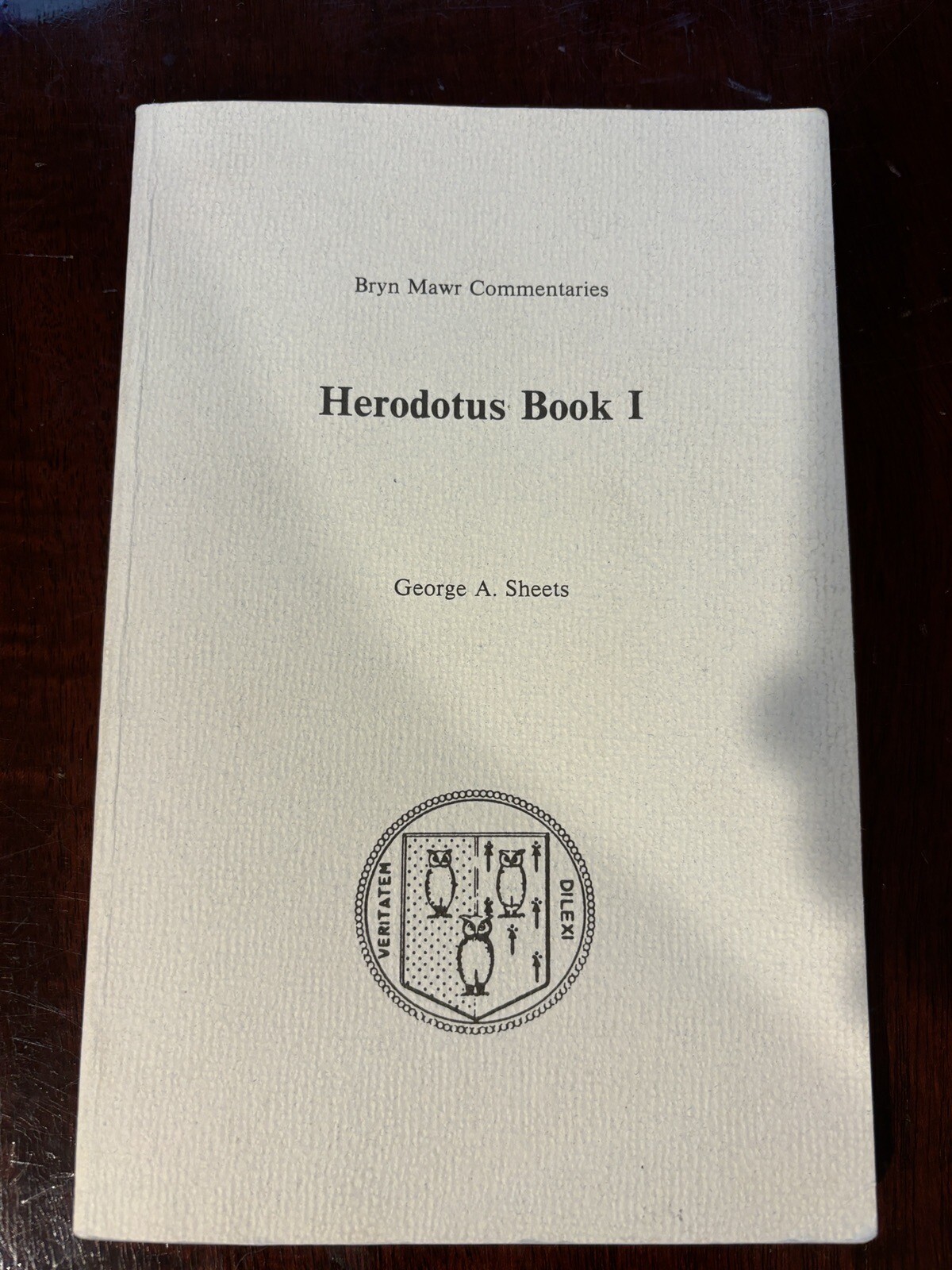 Herodotus Book I (Bryn Mawr Greek Commentaries), PB, GOOD, ed. George Sheets