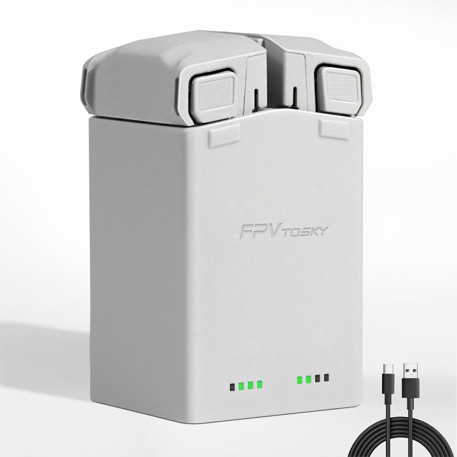Battery Charger for DJI Mini 4 Pro/Mini 3 Accessories,Dual Batteries Rapid Charg