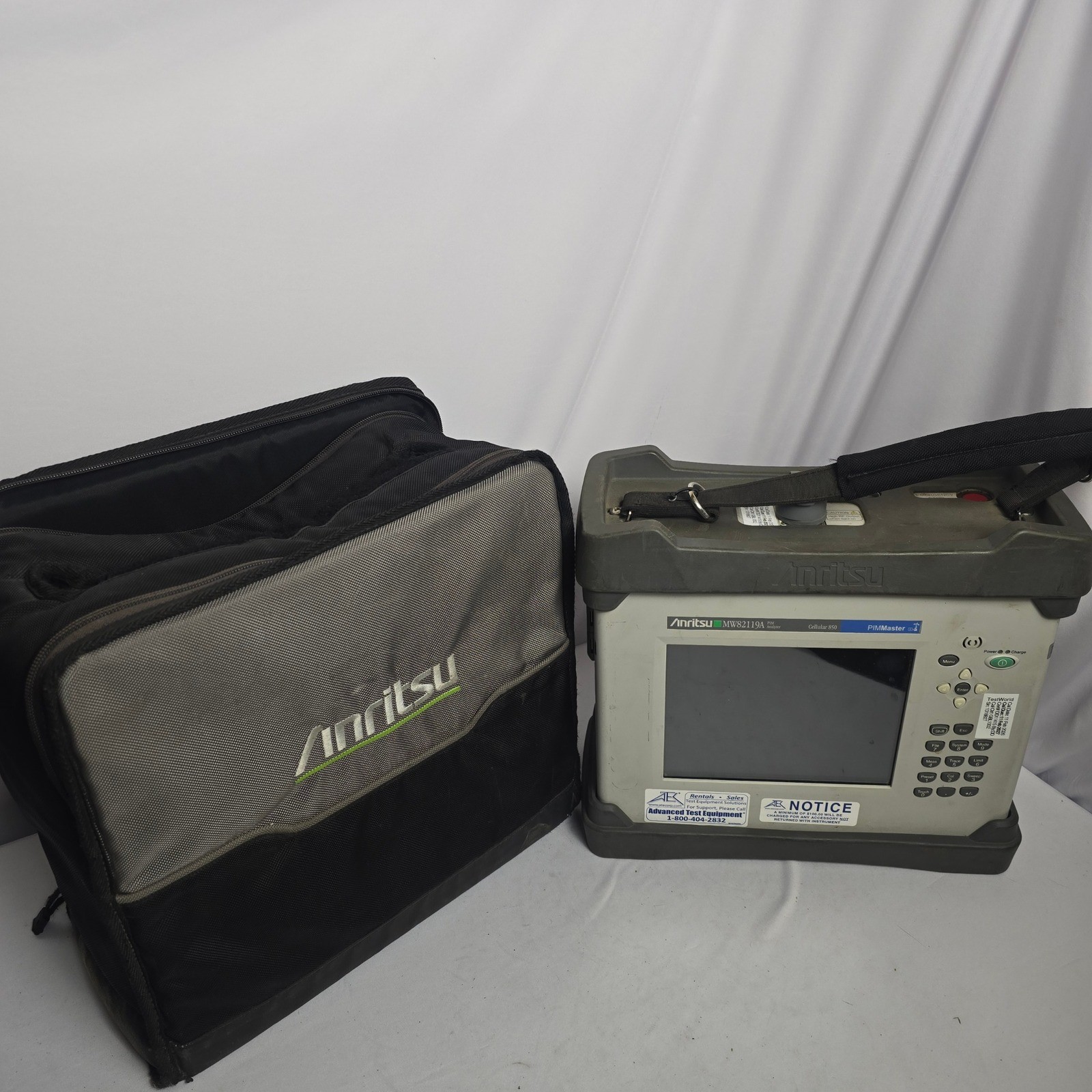 Anritsu MW82119A PIM Master Cellular 850 Analyzer with Case and Accessories