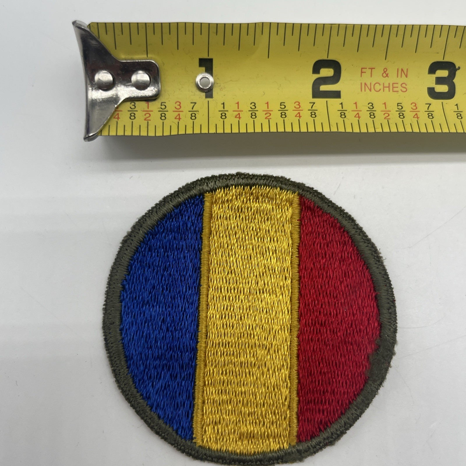 U.S. Military Army Replacement Training School Command Patch Insignia Cut Color