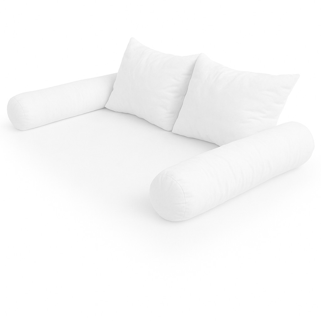 Full Size Bolster & Back Rest Pillow Cushion Fiberfill "INSERT ONLY" - Style 4