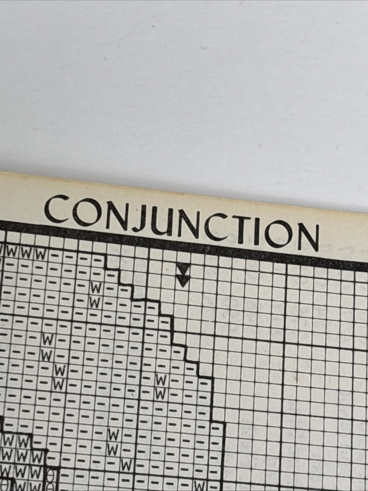 June Grigg Graphs for Grammar Book 16 Cross Stitch Pattern