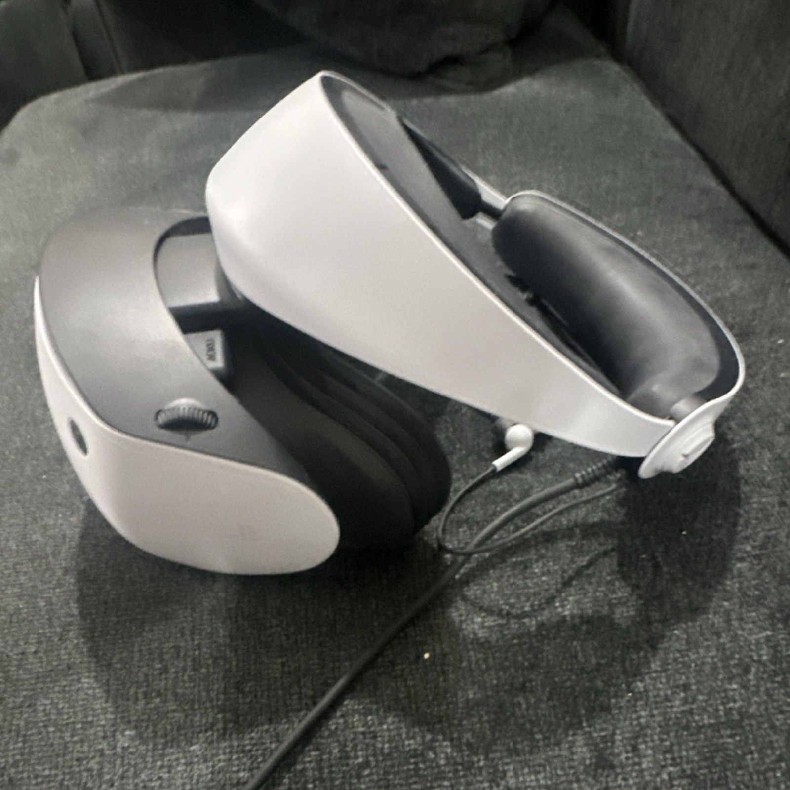 PlayStation VR2 Wired White Headset Bundle with Controllers & Earbuds