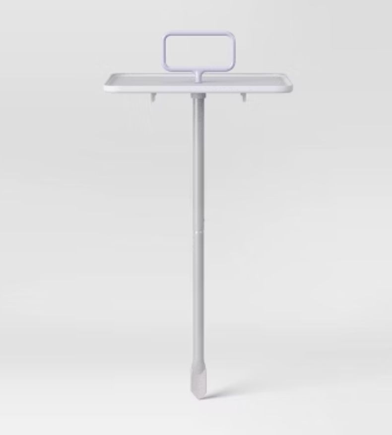 Sun Squad Outdoor Stake Table For Sand Or Sod Compact Portable Easy Storage Whit